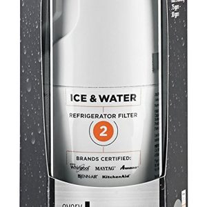 3-Pack Replacement for KitchenAid KSRP22FNSS00 Refrigerator Water Filter -  Compatible with KitchenAid 4396508, 4396509, 4396510 Fridge Water Filter