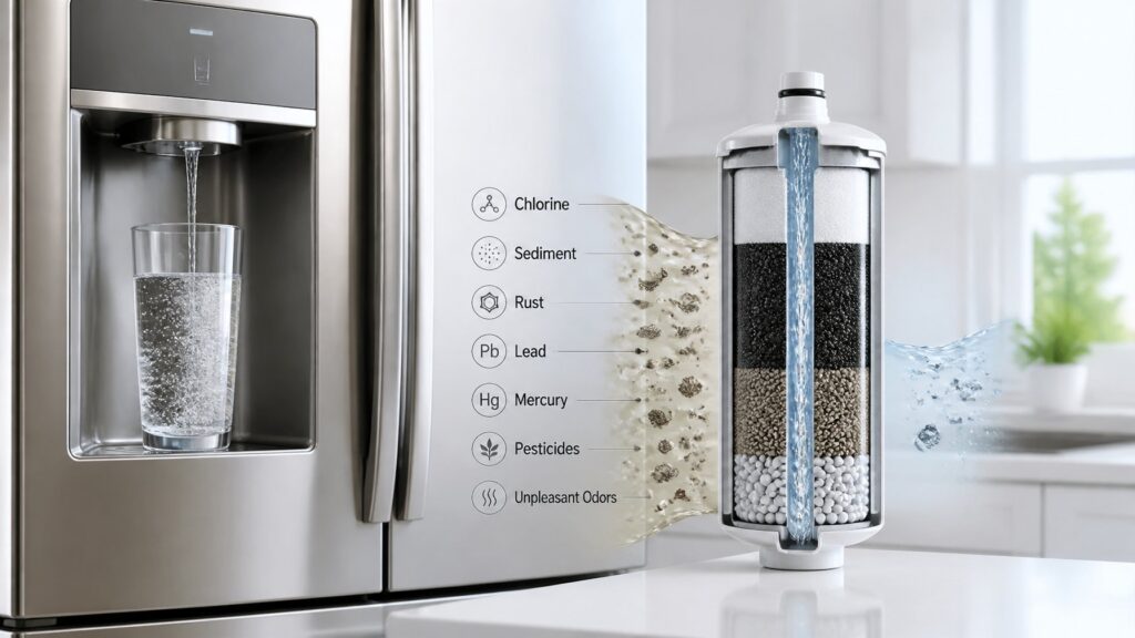 Contaminants Refrigerator Water Filter Should Remove: 5 NSF-Tested Risks