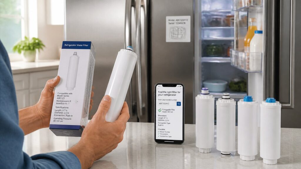 How to Find the Right Refrigerator Water Filter Without Buying the Wrong One